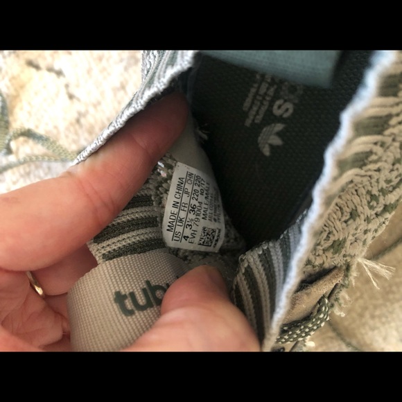 adidas Originals Tubular Doom Sock Trainers In Green - Picture 6 of 8